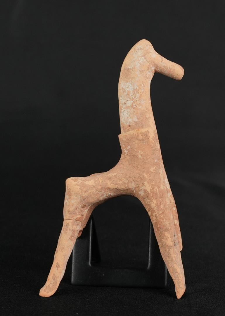 Ancient Boeotian Terracotta Horse Sculpture (1 of 6)