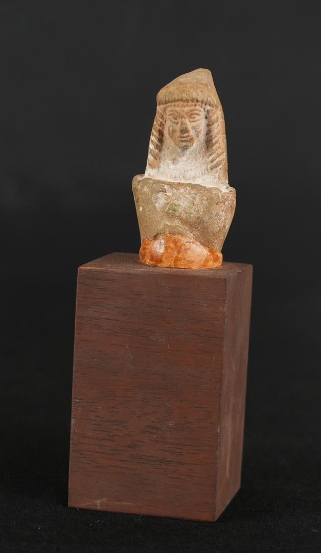 Ancient Hellenistic Terracotta Aphrodite Bust (1 of 6)