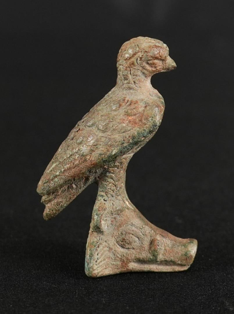 Ancient Roman Bronze Eagle on Boar Head Standard (1 of 7)