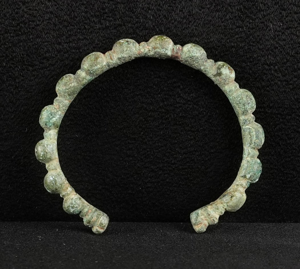 Ancient Etruscan Bronze Bracelet (1 of 4)