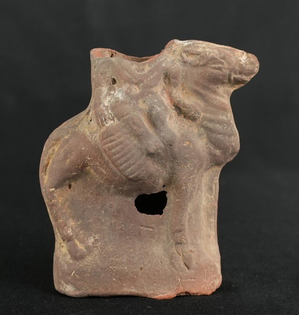 Ancient Egyptian Terracotta Dionysus on a Donkey (1 of 5)