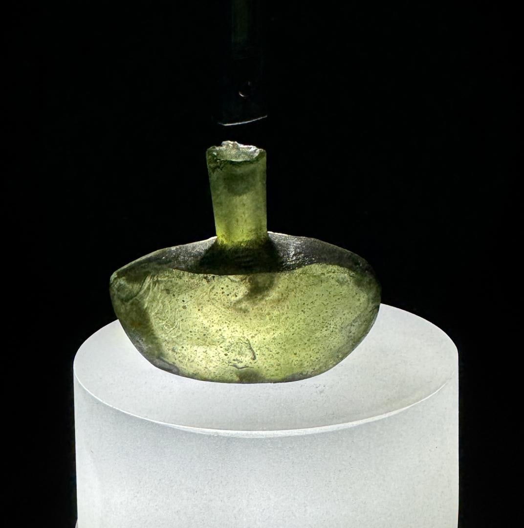 Time of Christ Ancient Roman Bottle: 2" by 1 7/8" by 7/8"