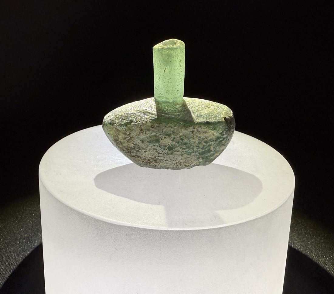 Time of Christ Ancient Roman Bottle: 1 3/4" by 1 1/2" by 3/4"