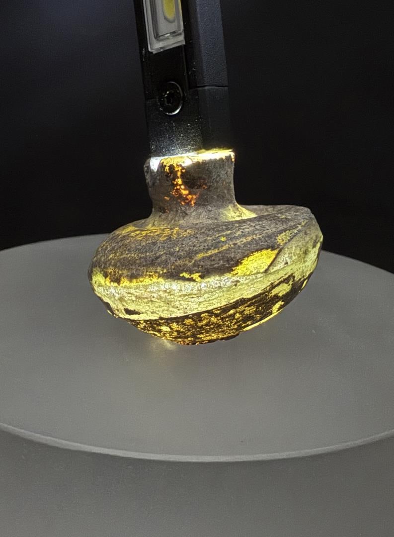 Time of Christ Ancient Roman Bottle: 1" tall by 1 1/4" in diameter.