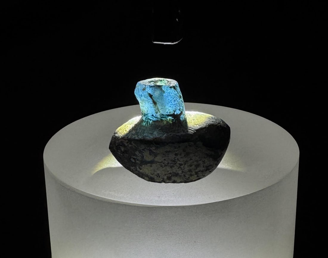 Time of Christ Ancient Roman Bottle: 5/8" tall by 1 1/4" in diameter.