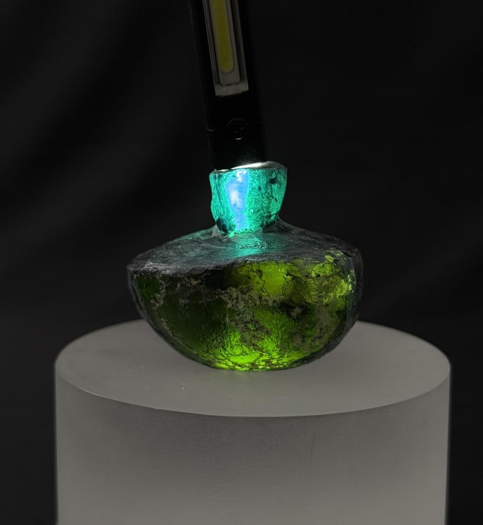 Time of Christ Ancient Roman Bottle: 2" by 1 5/8" by 1 1/4"