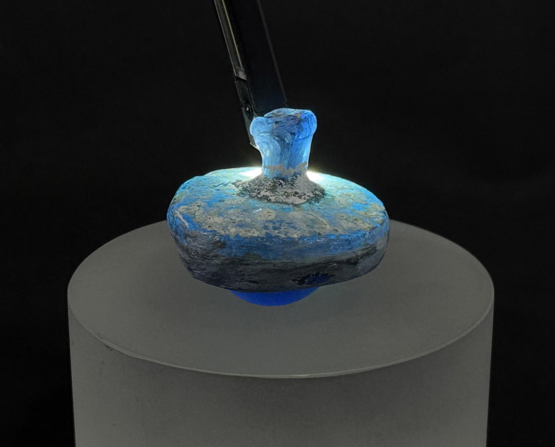 Time of Christ Ancient Roman Bottle: 1 1/2" tall by 1 3/4" in diameter.