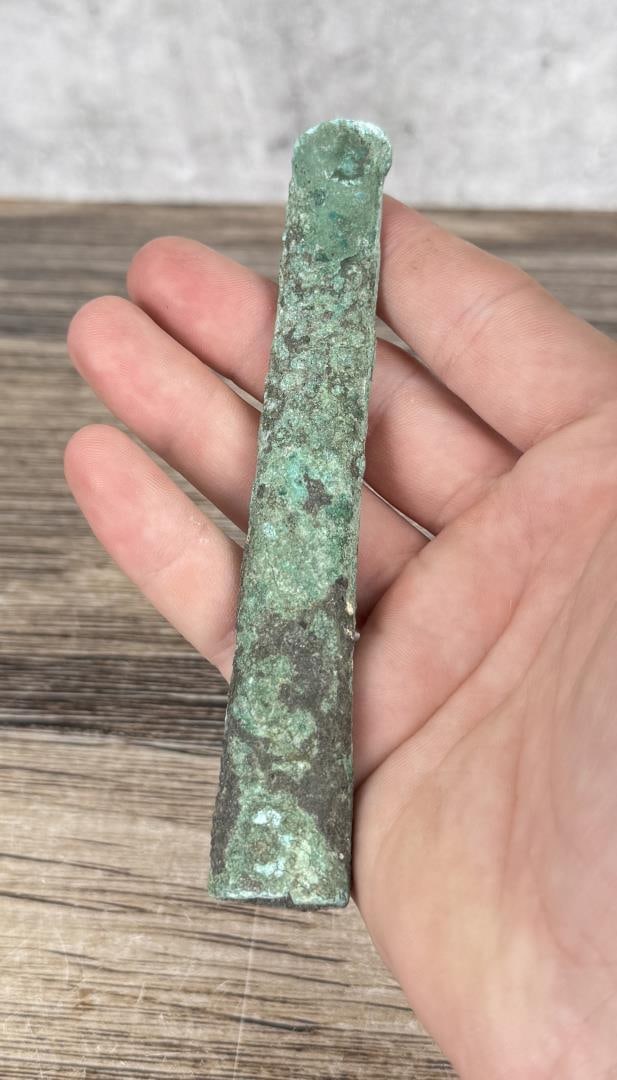 Ancient Dong Son Vietnam Bronze Tool Segment (1 of 4)