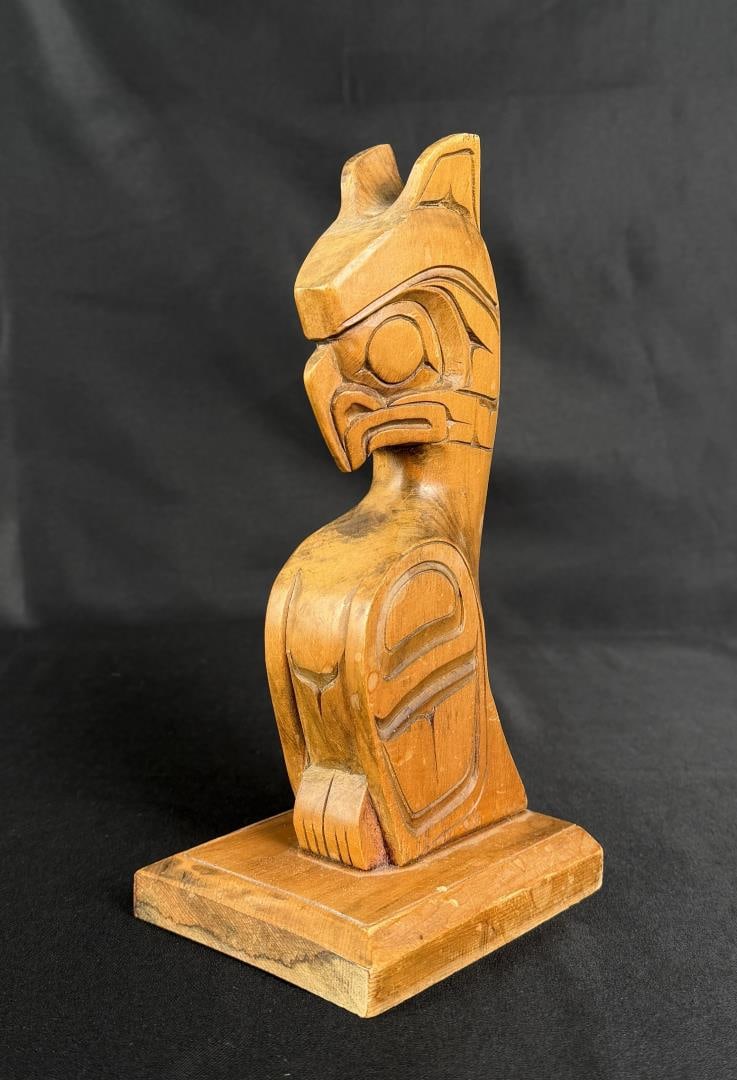 Dennis Matilpi Kwakiutl Northwest Coast Totem Pole (1 of 6)