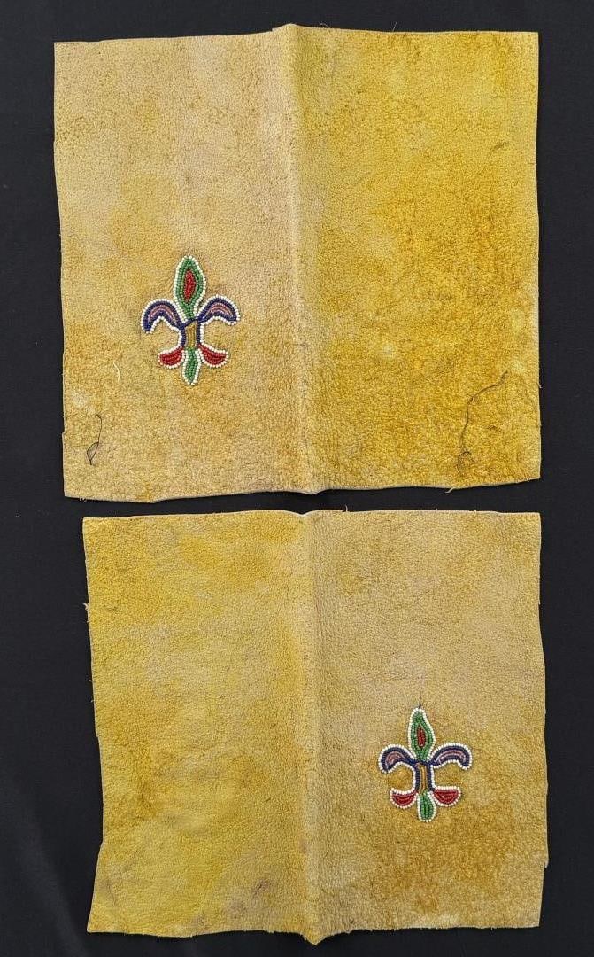 Santee Sioux Native American Indian Beaded Panels (1 of 6)