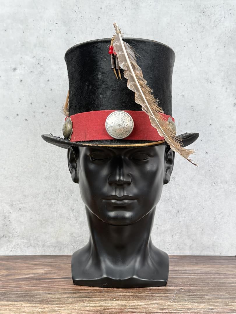 Montana Native American Crow Indian Top Hat (1 of 10)