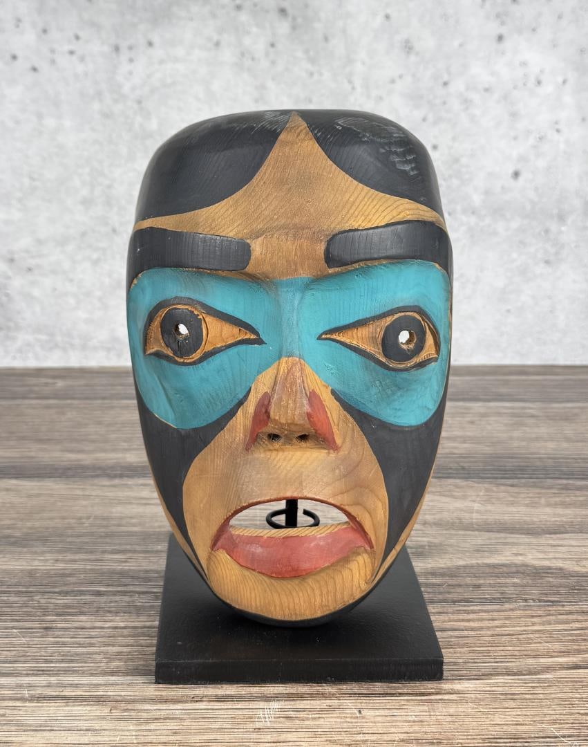 Haida Gwaii Northwest Coast Wood Mask (1 of 5)