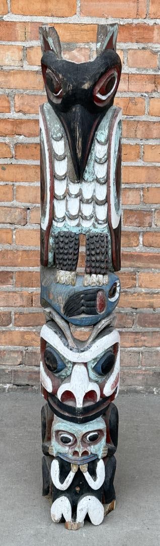 Haida Northwest Coast Indian Totem Pole (1 of 20)