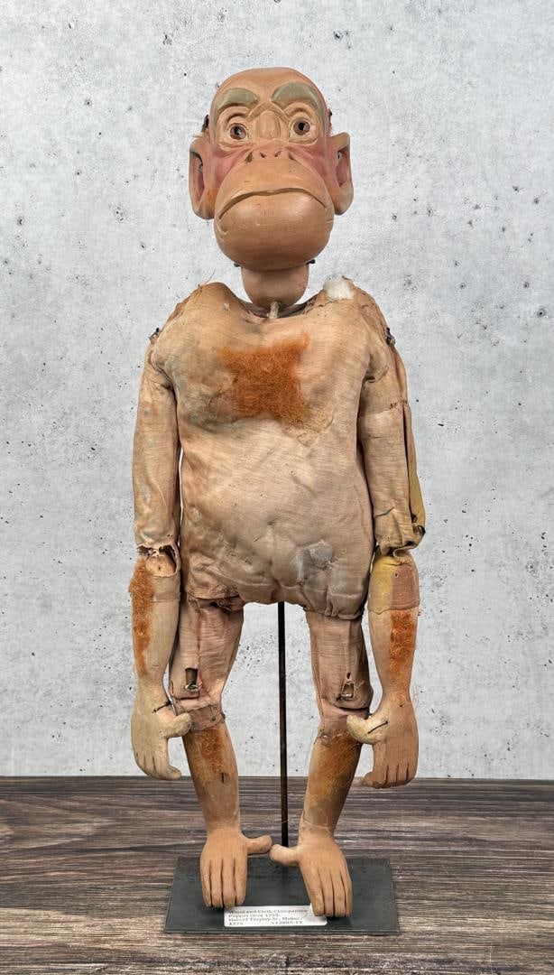 Harold Tarpley Sr. Puppet Marionette Chimpanzee (1 of 10)