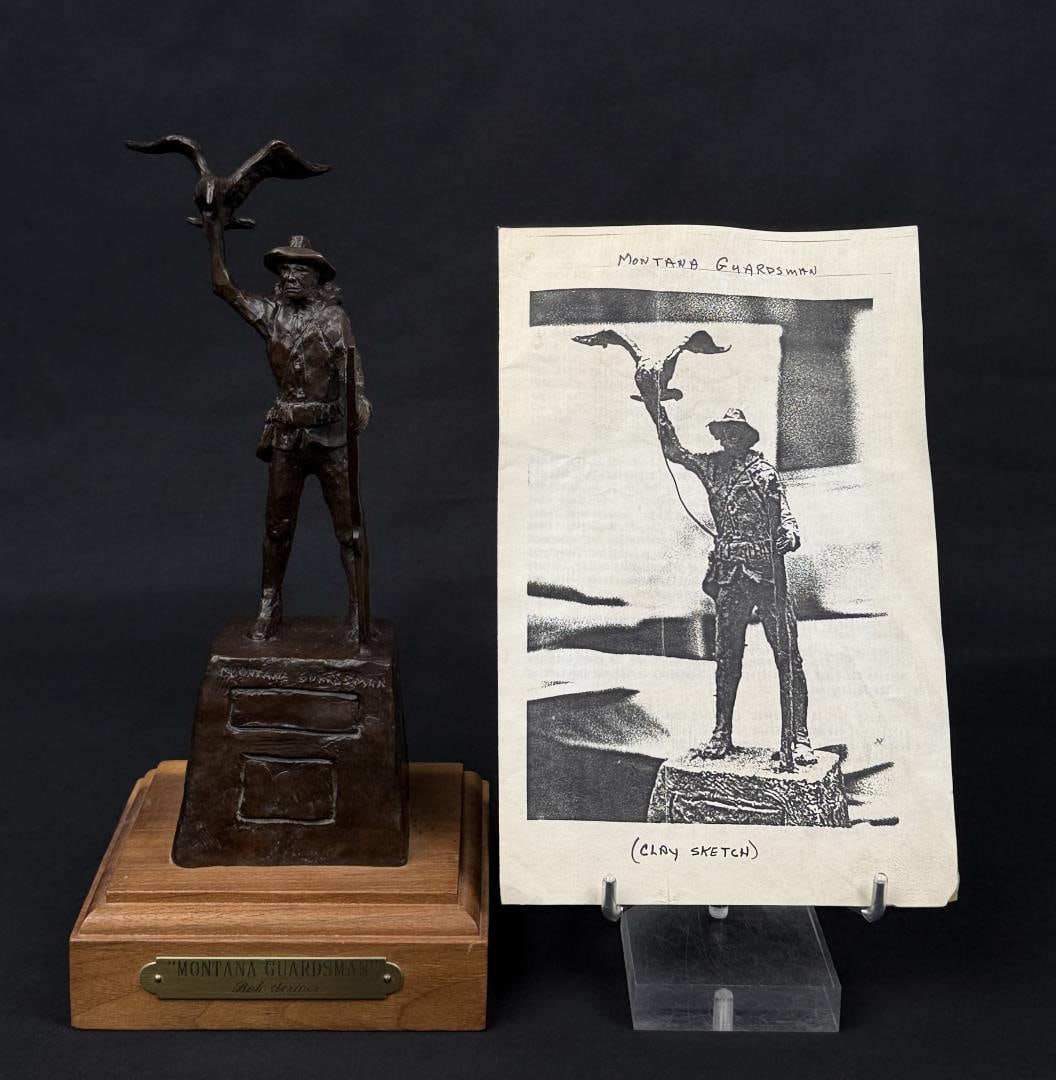 Bob Scriver Montana Guardsman Bronze (1 of 10)