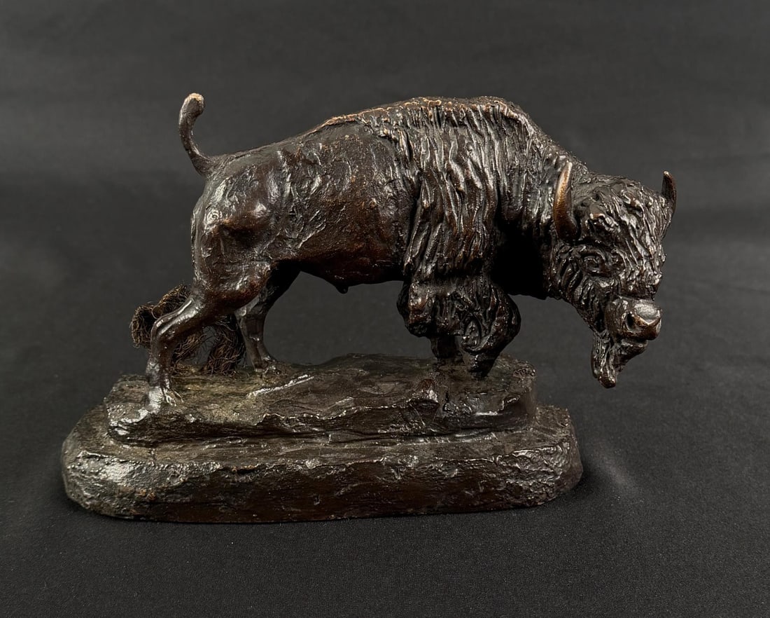 Earle Erik Heikka Montana Buffalo Bronze (1 of 3)