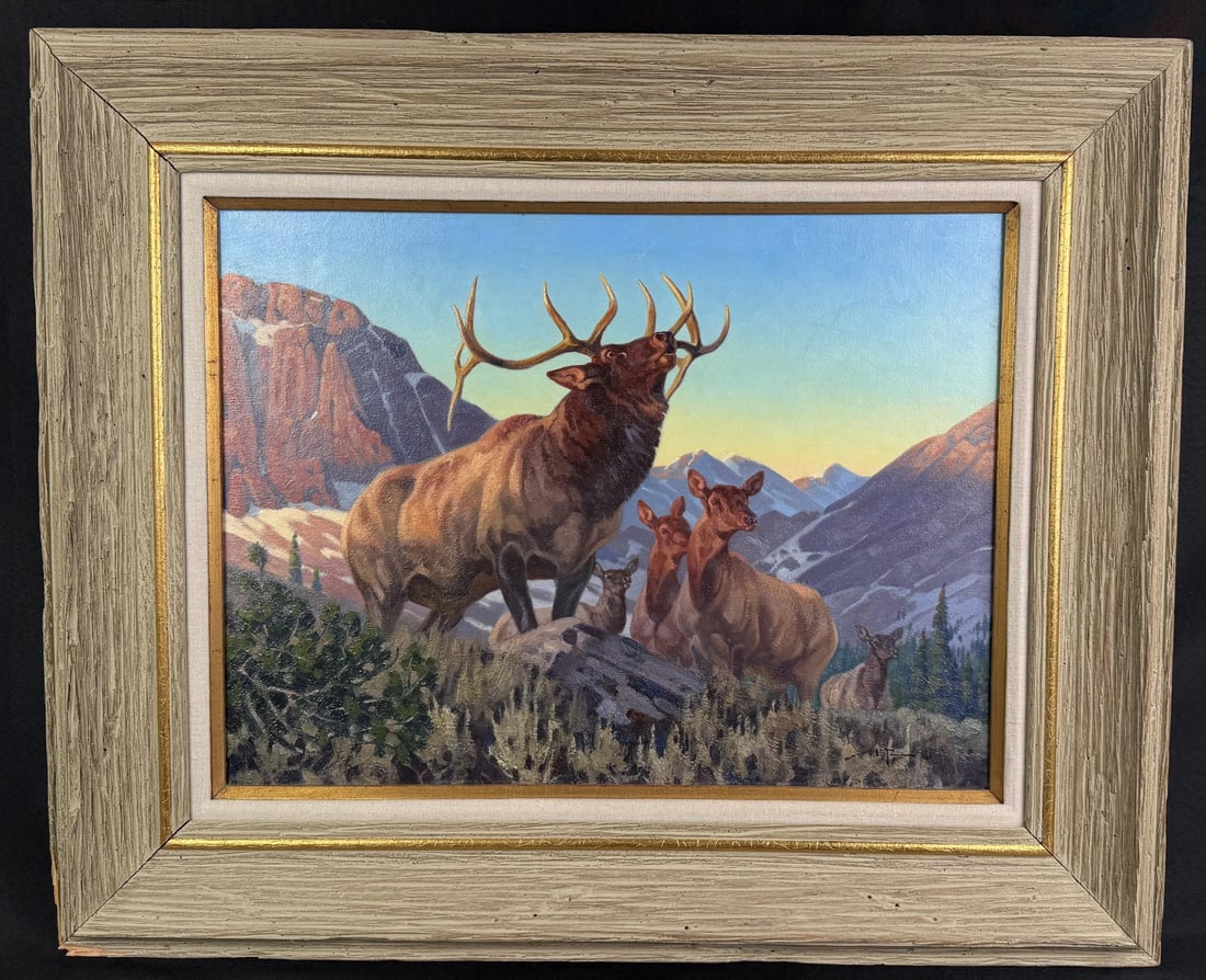 Daniel Metz The Monarch Oil Painting (1 of 6)