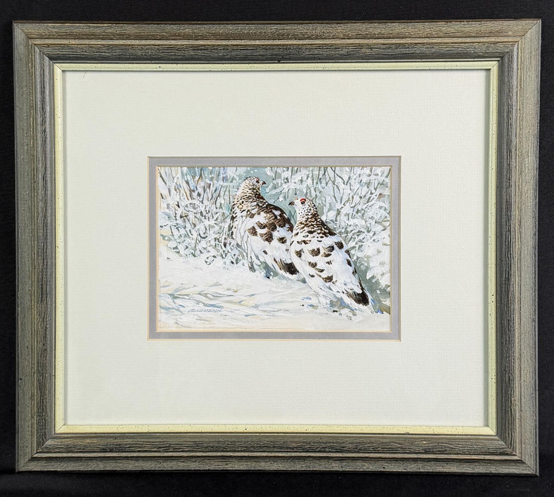 Richard Amundsen Winter White Painting (1 of 4)