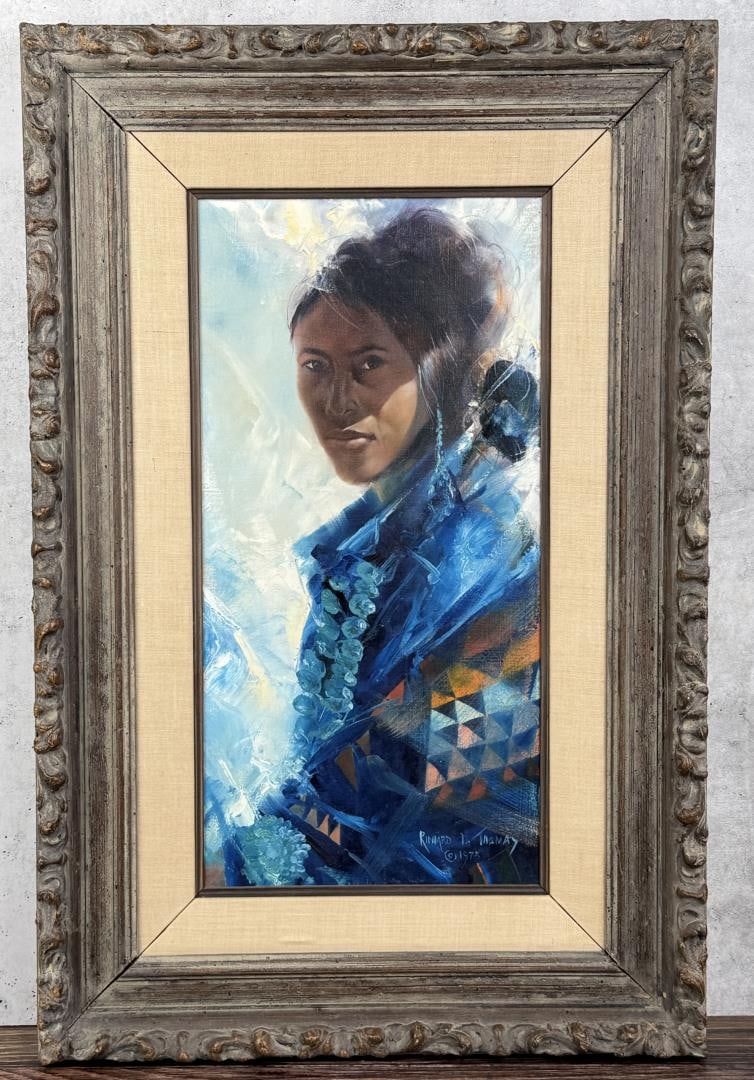 Richard Thomas Pueblo Maiden Painting (1 of 5)