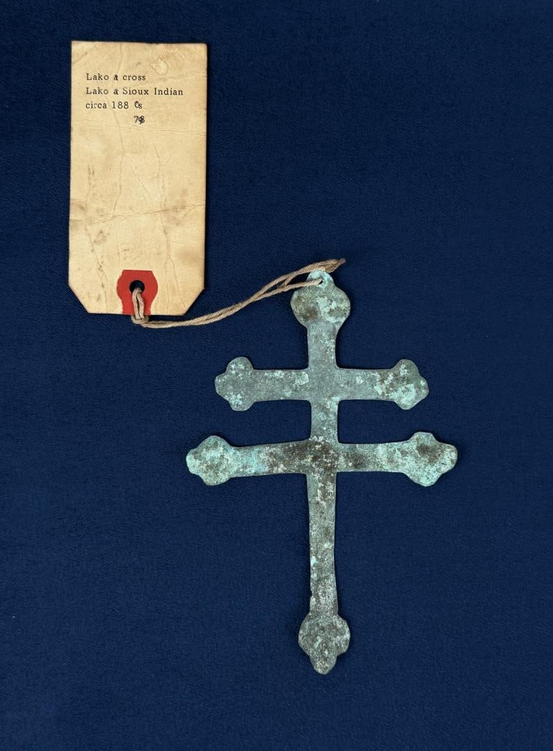 Lakota Sioux Indian Fur Trade Cross (1 of 4)