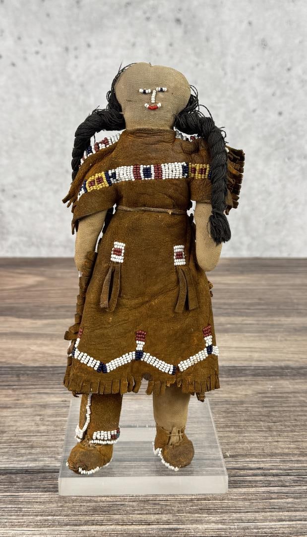 Sioux Native American Indian Two Sided Doll (1 of 5)
