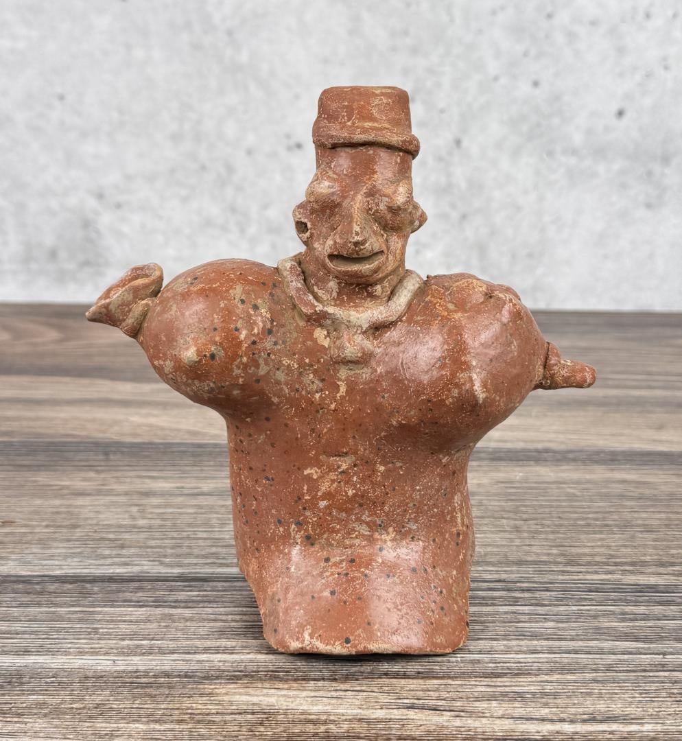 Pre Columbian Colima Terracotta Female Figure (1 of 6)