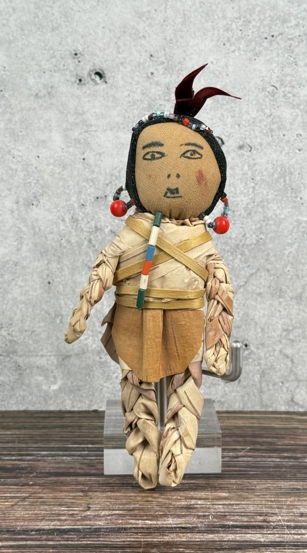 Odawa Ottawa Bark and Cloth Indian Doll (1 of 5)