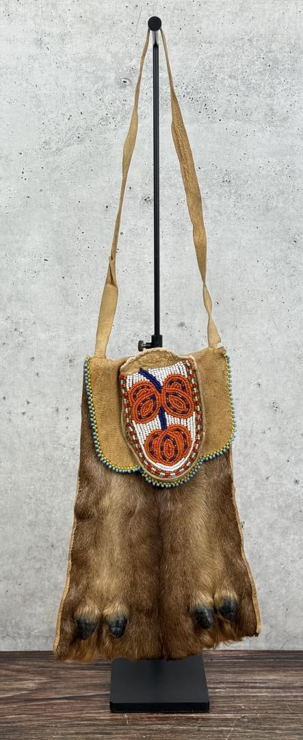 Cree Native American Indian Dew Claw Bag (1 of 9)