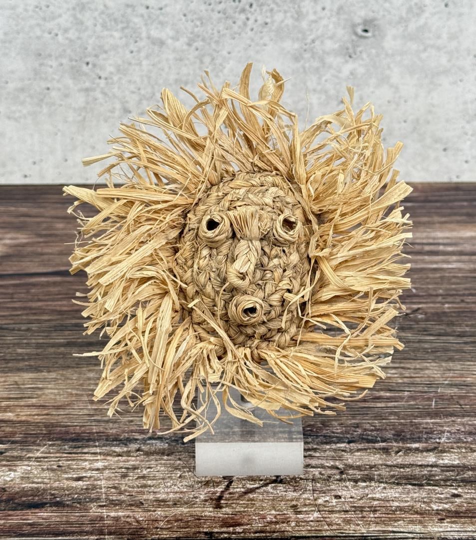 Iroquois Native American Indian Corn Husk Mask (1 of 4)