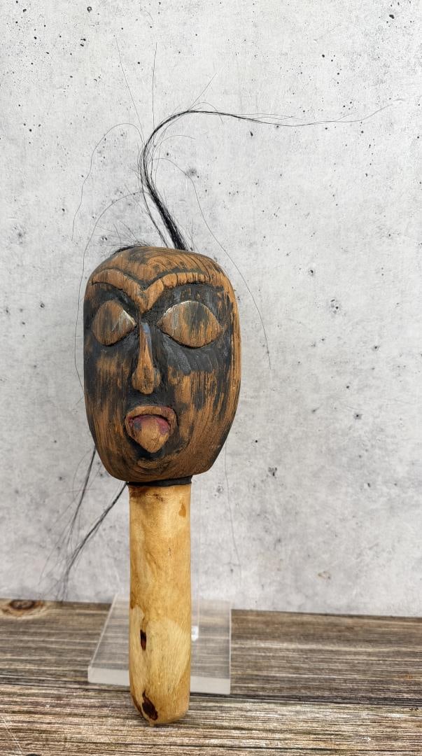 Northwest Coast Haida Indian Wood Rattle (1 of 6)