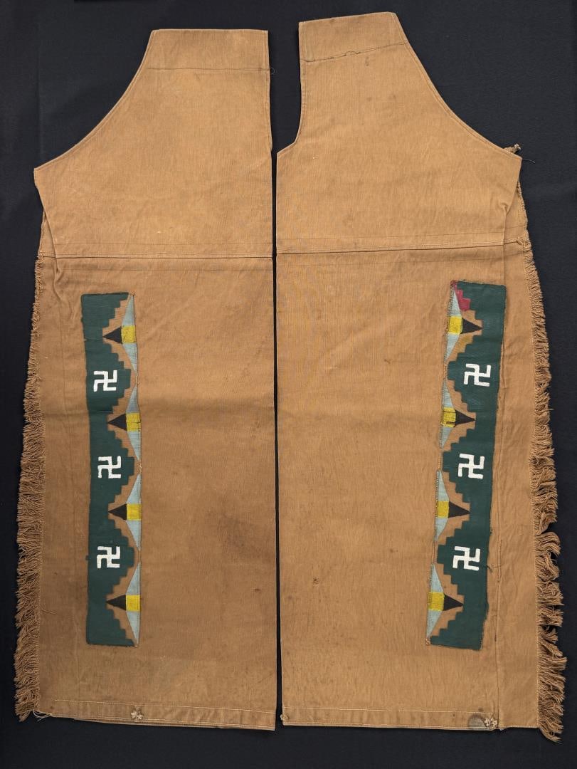 Native American Indian Whirling Log Leggings (1 of 5)