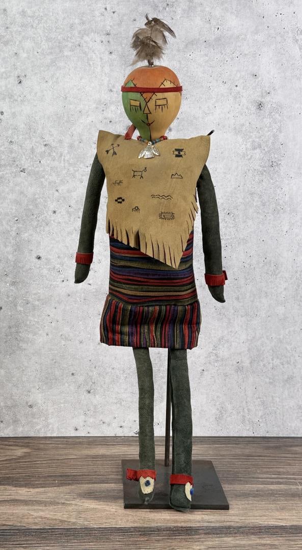 S. Feingold Gourd Head Kachina Doll (1 of 4)