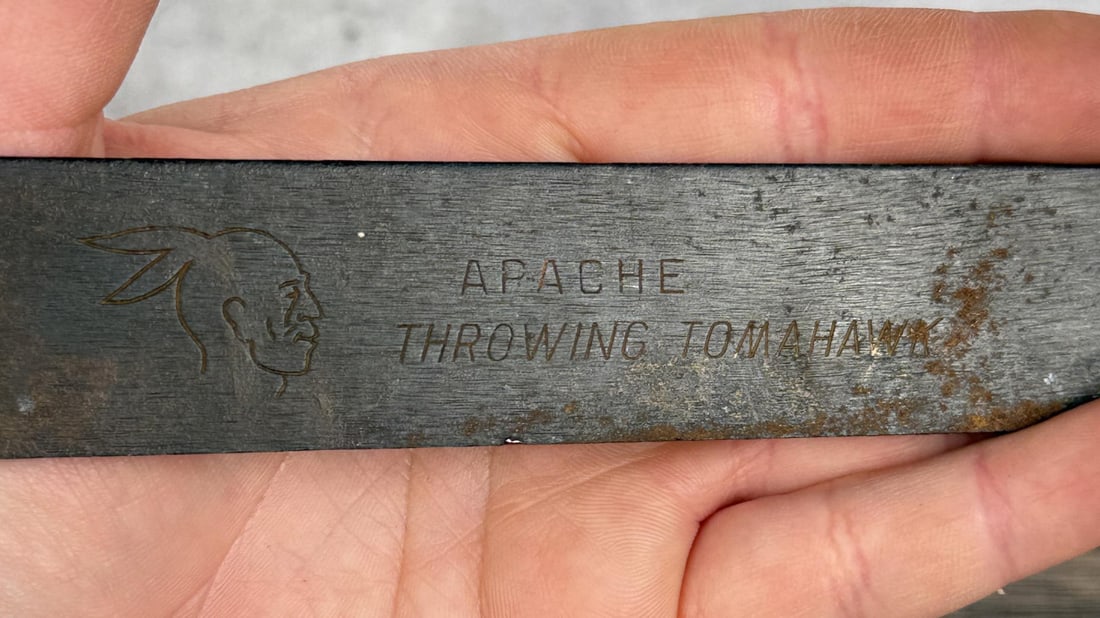 Apache Indian Whirling Log Throwing Tomahawk - 3