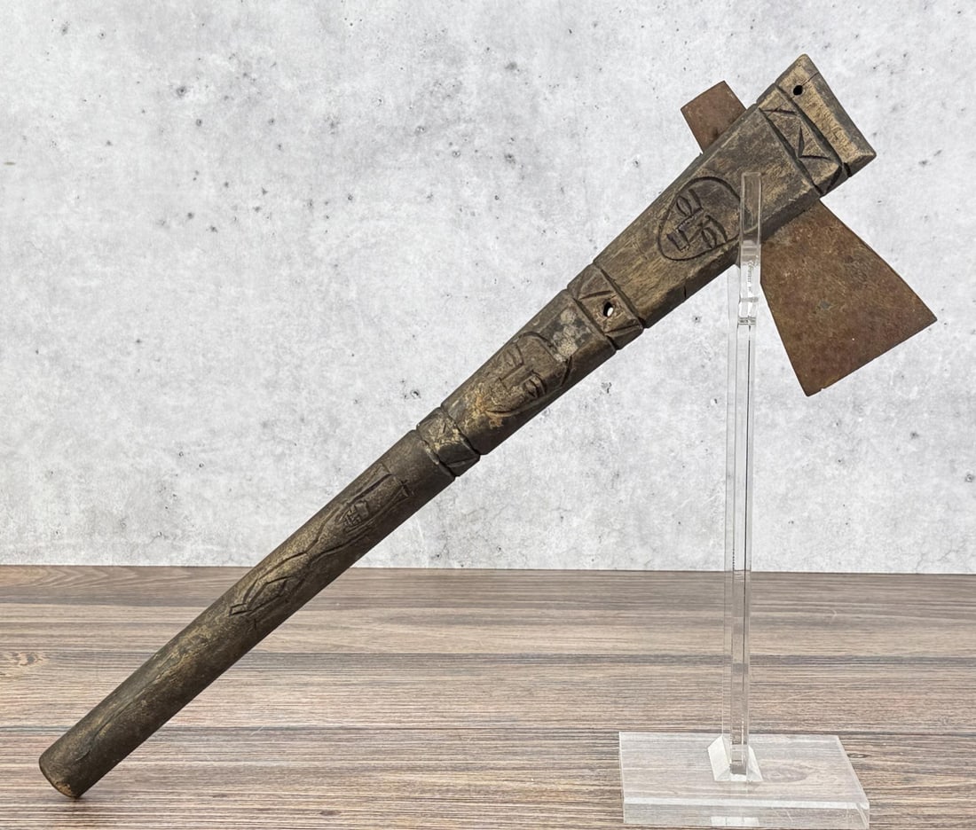 Pacific Islands Polynesian Tribal Axe (1 of 5)