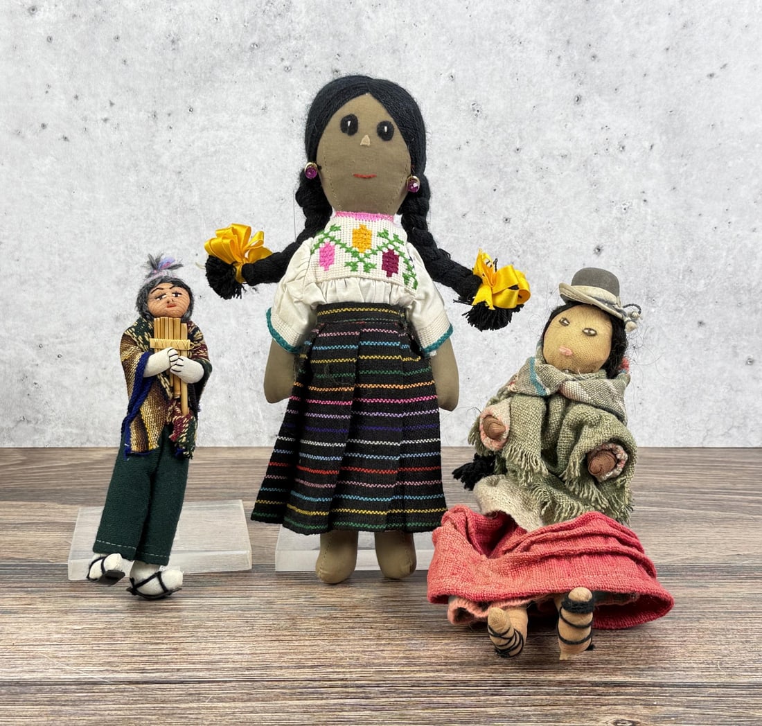 South American Folk Art Dolls (1 of 4)
