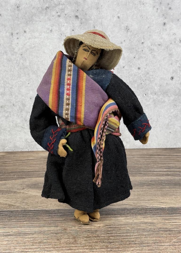 Bolivian Folk Art Doll (1 of 6)