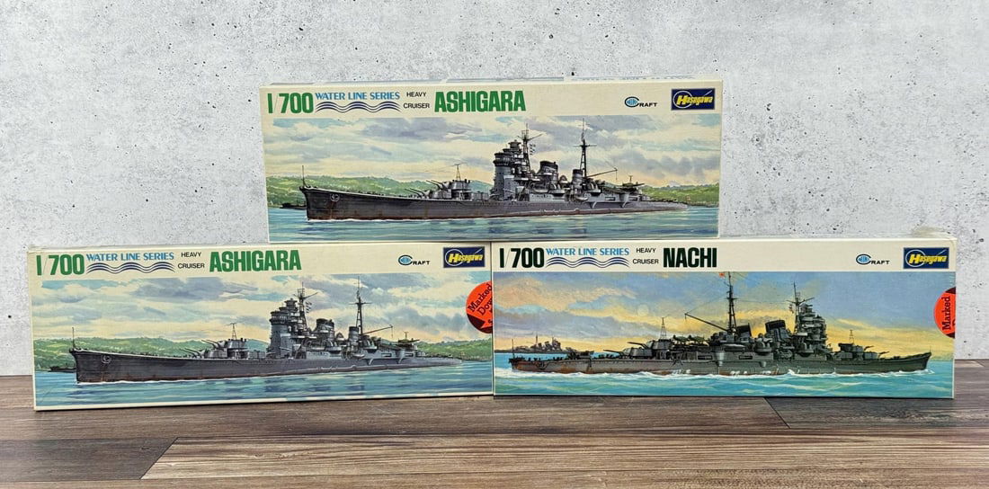 Hasegawa Water Line Series Models Nachi Ashigara: Two are sealed.