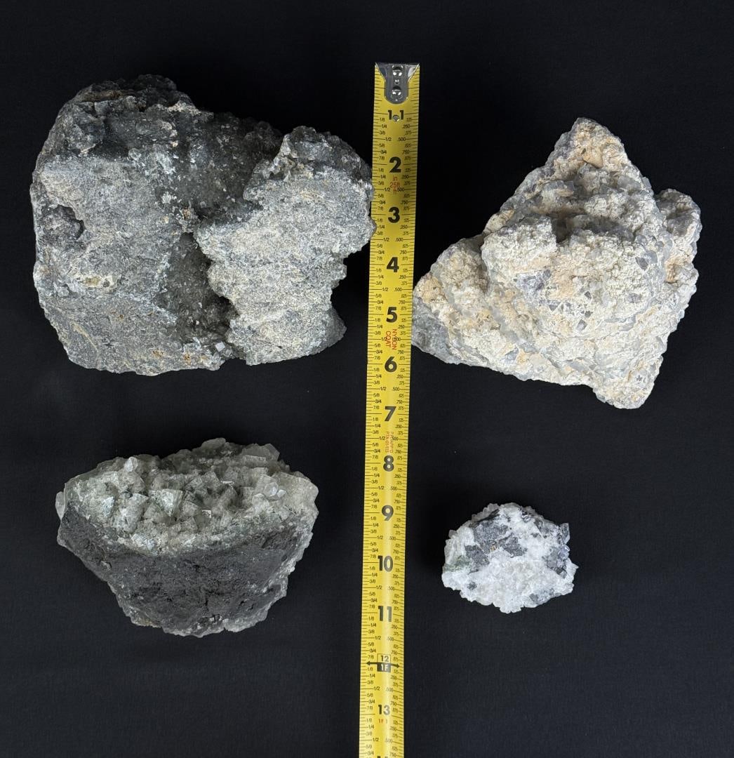 Apophylite Stilbite Crystal Clusters - 5