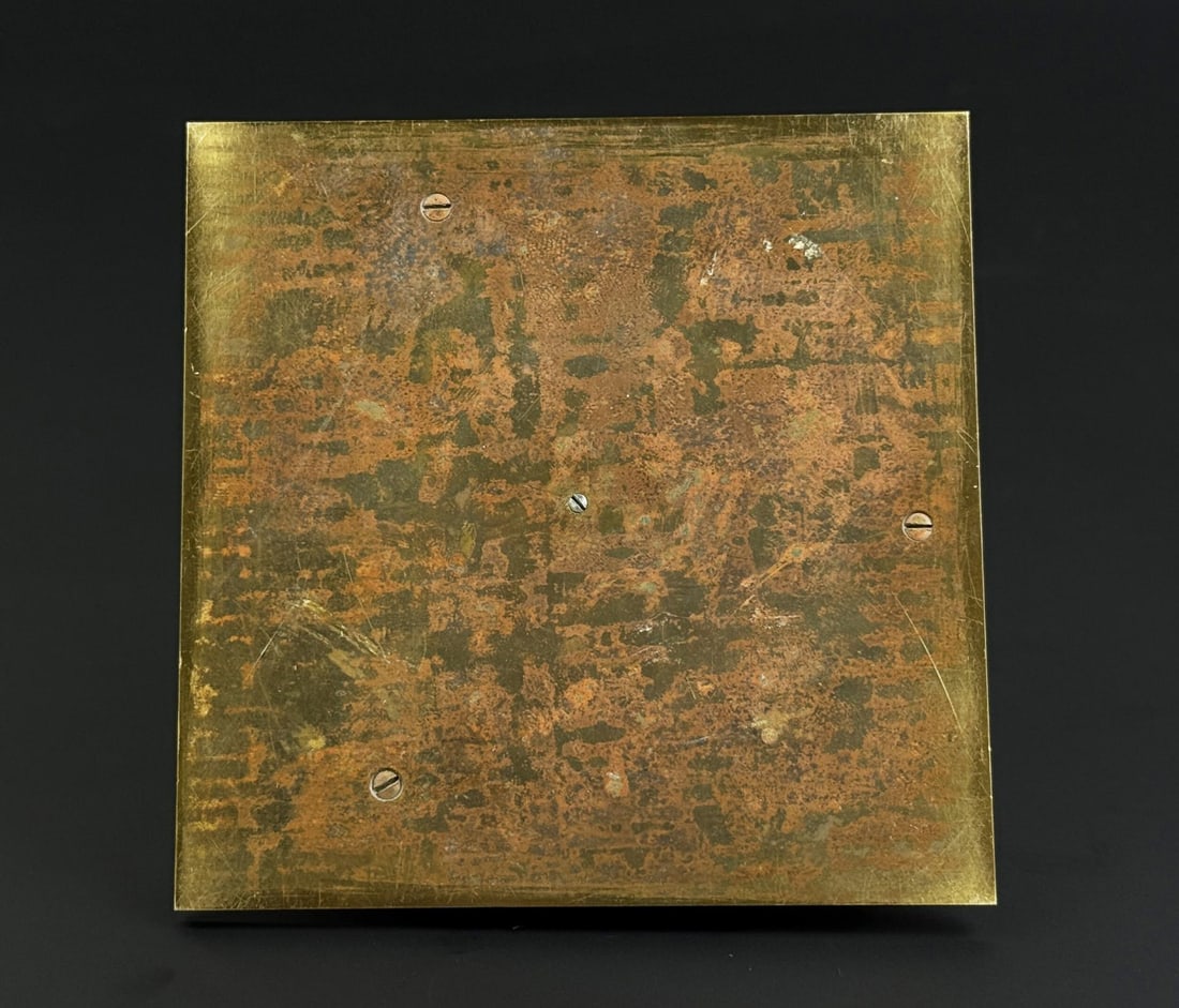 Antique Brass Compass - 3