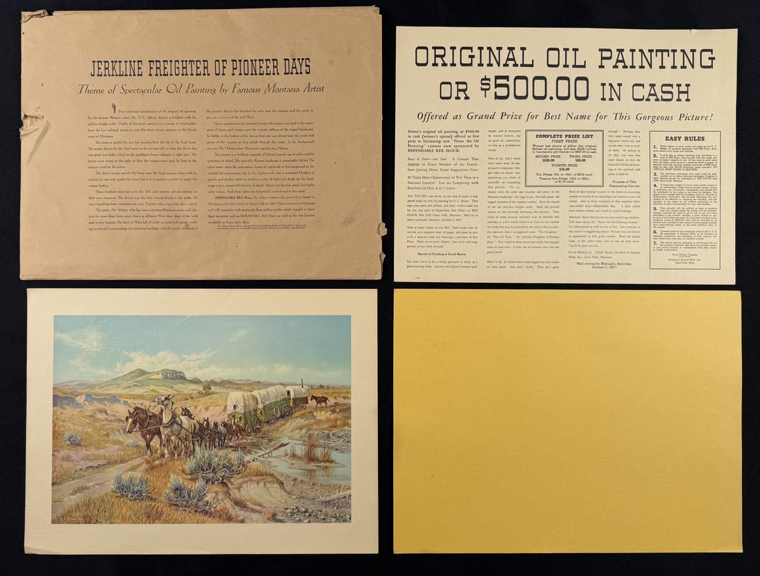 O.C. Seltzer General Mills Print: 12" by 16"