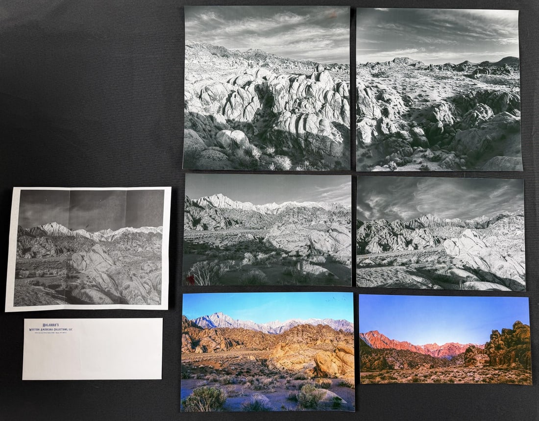 Mt Whitney California Photos: Largest is 12" by 12"