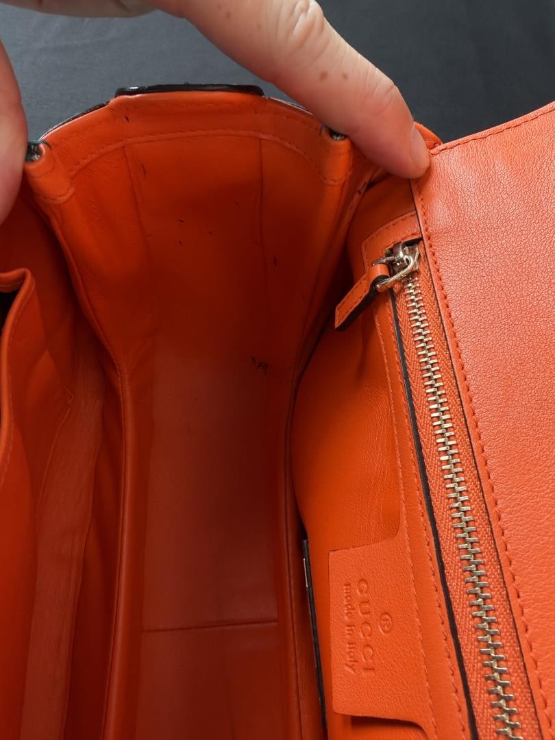 Gucci Limited Edition Python Bag Purse - 8