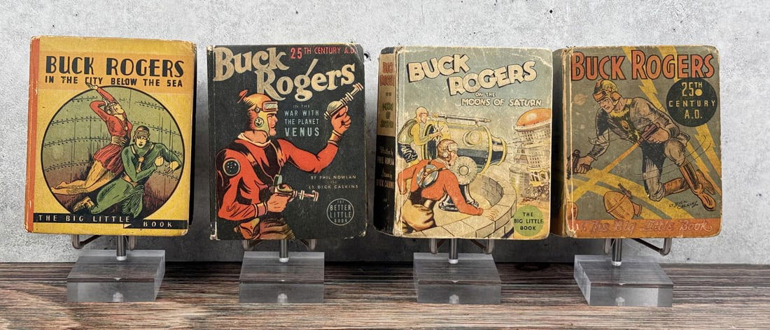 Buck Rogers Big Little Books: Nice grouping.