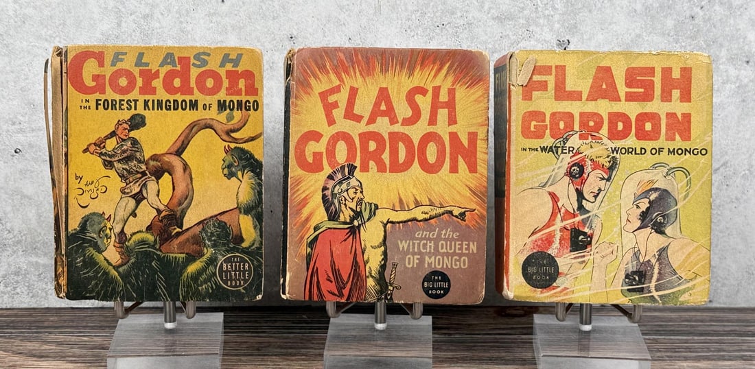 Flash Gordon Big Little Books: Nice grouping