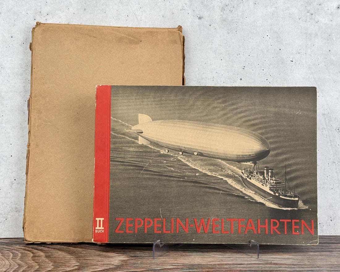 Zeppelin Weltfahrten II Buch Cigarette Album: Complete