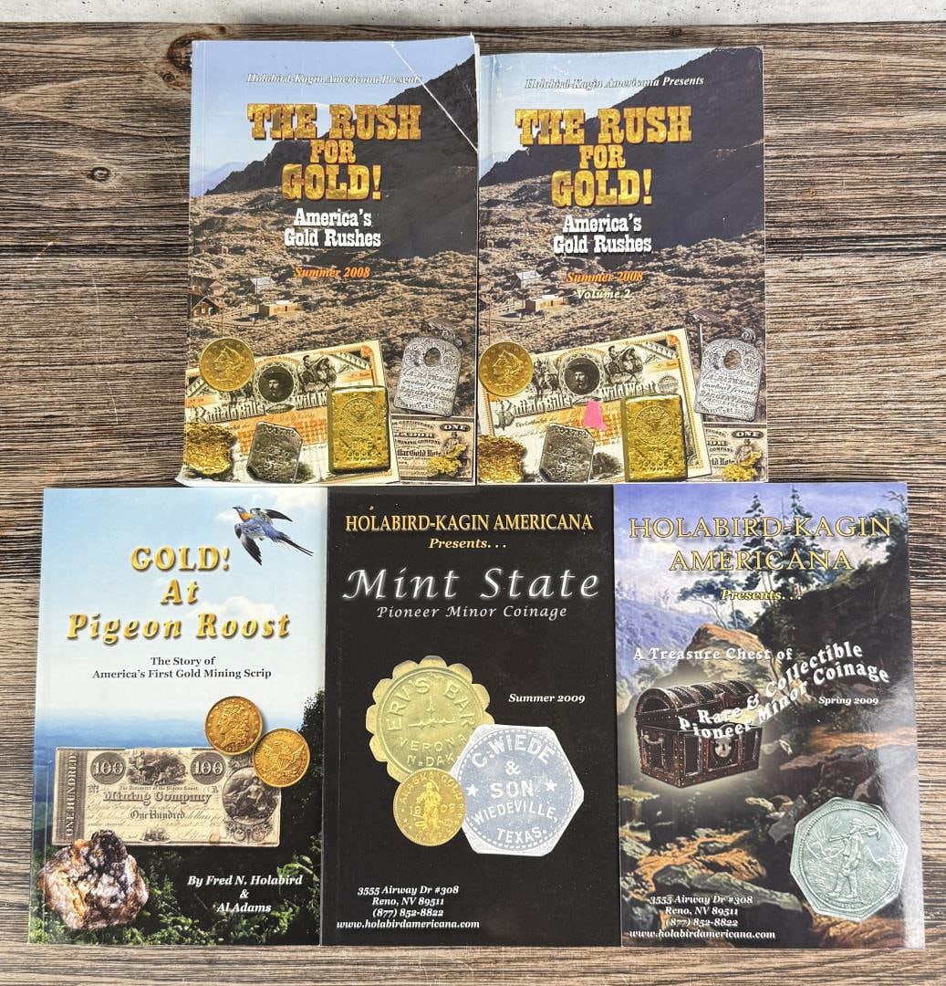 Holabird Kagin Auction Catalogs: Nice grouping