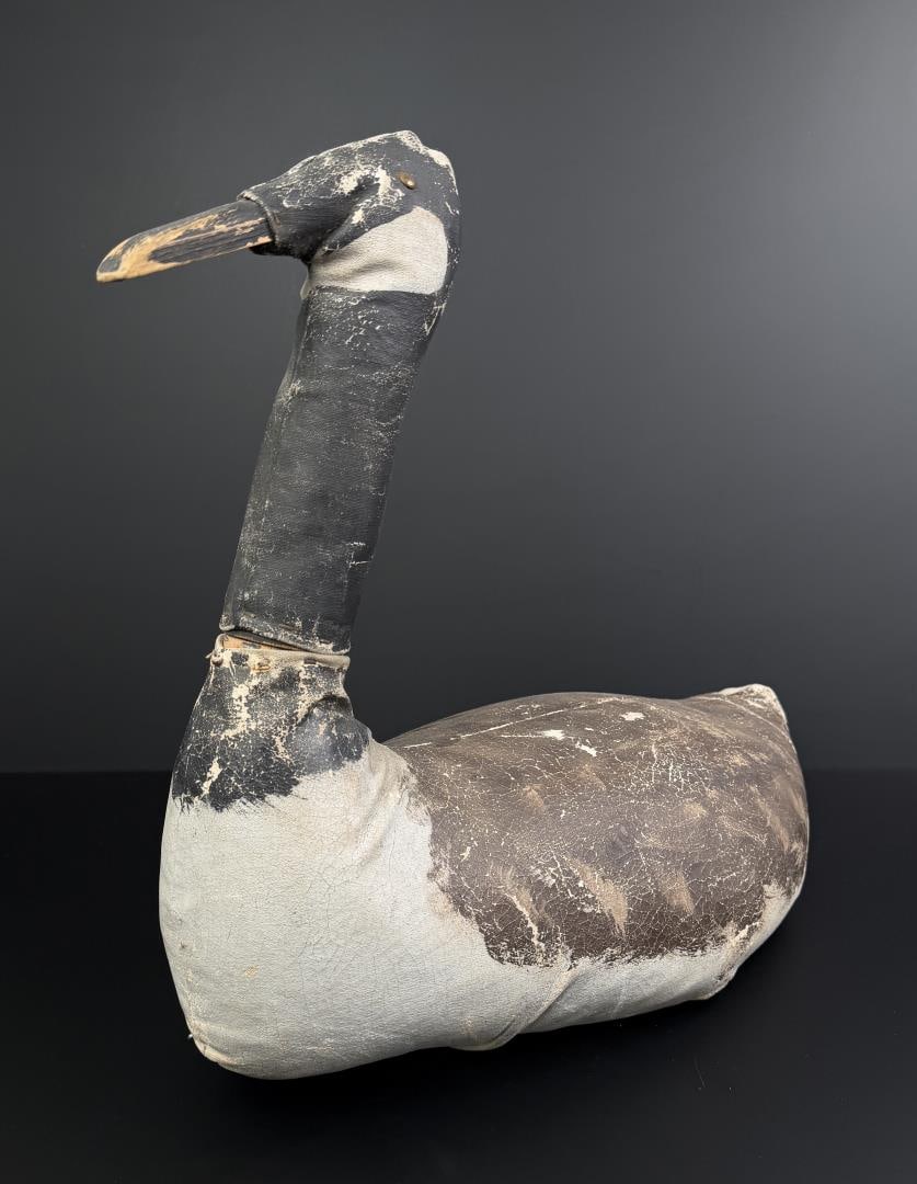 Canvas Canadian Goose Decoy (1 of 9)