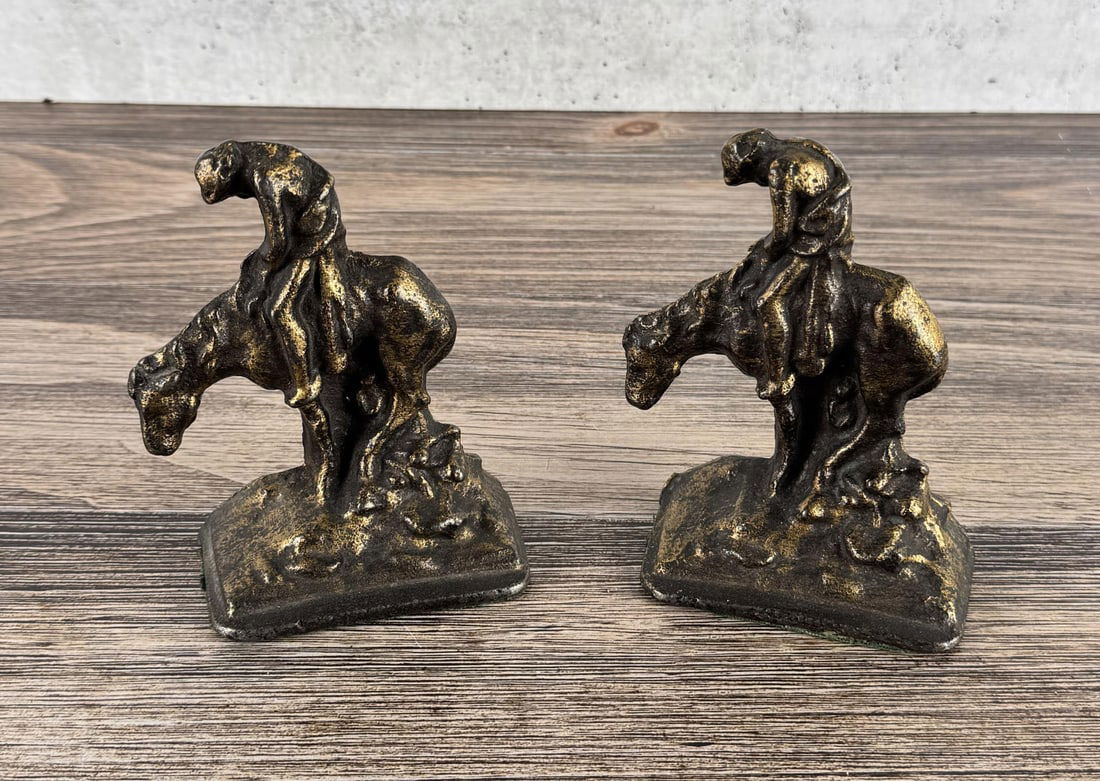 End of Trail Native American Indian Bookends (1 of 7)