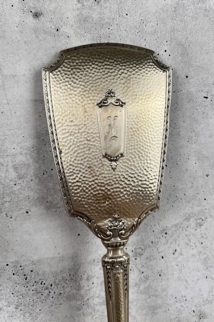 Sterling Silver Handled Vanity Set - 3