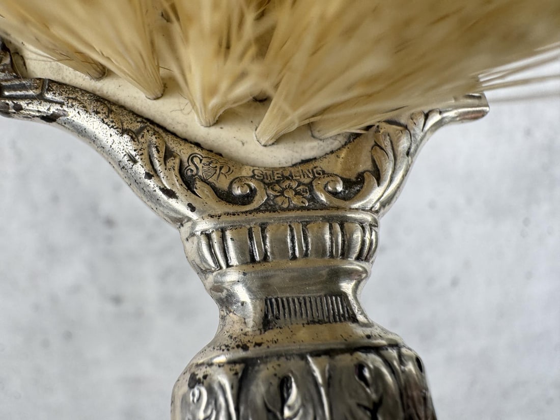 Sterling Silver Handled Vanity Set - 6